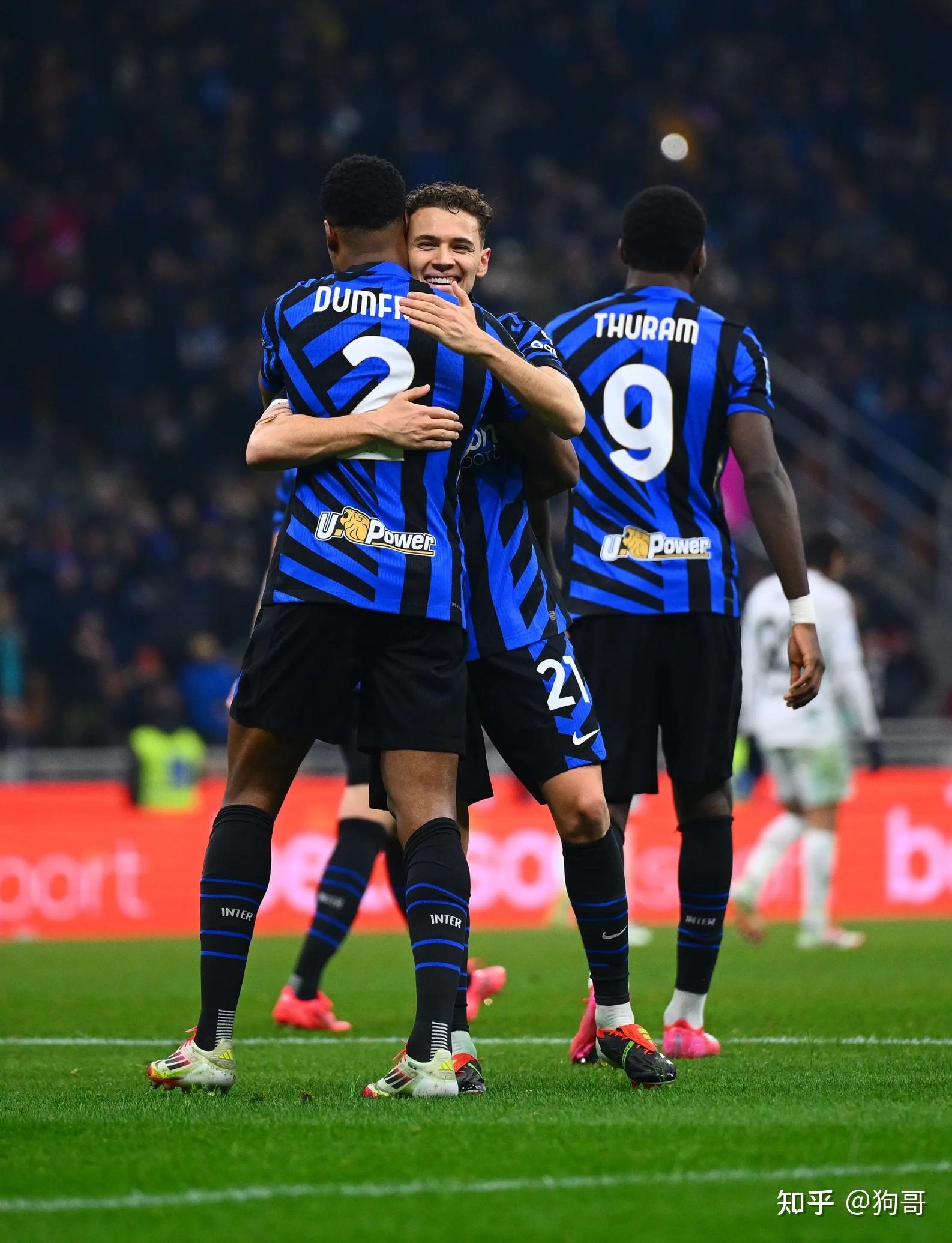 意大利足球赛场，国米豪取胜利的简单介绍