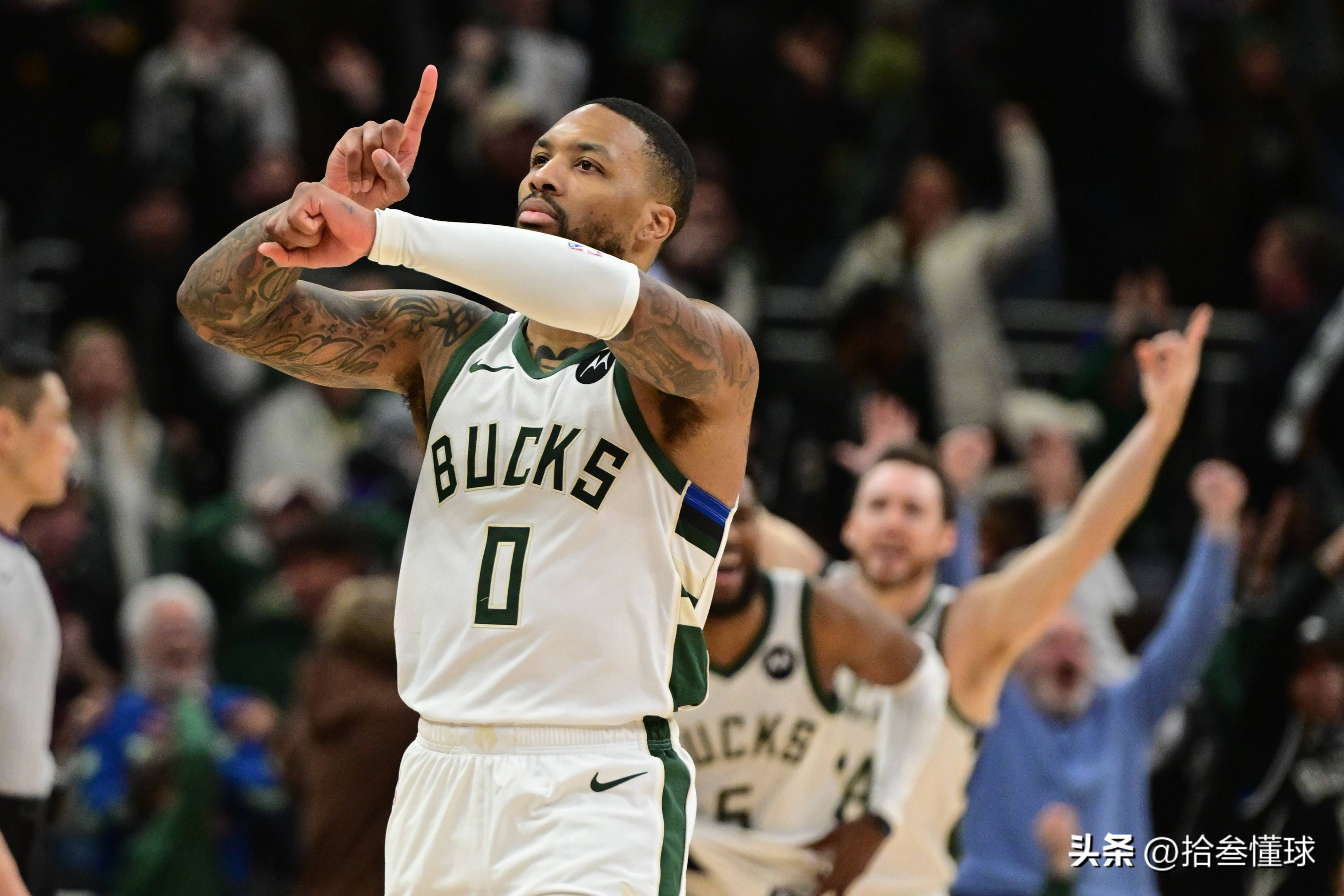 雄鹿球员突破个人记录，获得赛季最佳